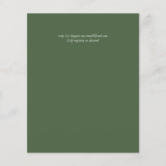 BUDGET Naturen Love Greenerh Wreath Wedding (Achterkant)