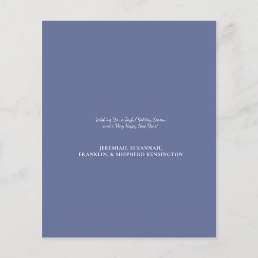 Budget Nautical Kerstfeest Joy Seashell Holiday (Achterkant)