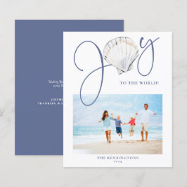 Budget Nautical Kerstfeest Joy Seashell Holiday