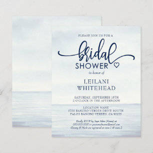 Budget Nautical Ocean Bridal Shower