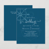 BUDGET Nautical Ships Wheel Weddenschap (Voorkant / Achterkant)