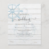 BUDGET Nautical Ships Wheel Weddenschap (Voorkant)