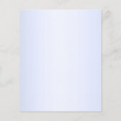 Budget Navy Blauw Glitter Ballon Kids Verjaardag Flyer (Achterkant)