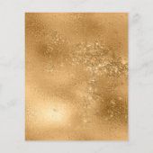 Budget Navy Blue Floral Gold ballonvaarding Birthd (Achterkant)