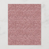 BUDGET Navy Blue Roos Gold Glitter Weddenschap (Achterkant)