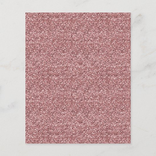 BUDGET Navy Blue Roos Gold Glitter Weddenschap (Achterkant)