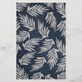 Budget Navy Branch Arch Photo Holiday Card (Achterkant)