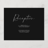 Budget Navy Reception Information Insert Flyer (Voorkant)