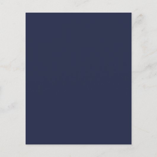 Budget Navy Roos Gold Palm Wedding (Achterkant)