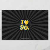 Budget Neon Couples 90s Pool Party Uitnodiging (Achterkant)