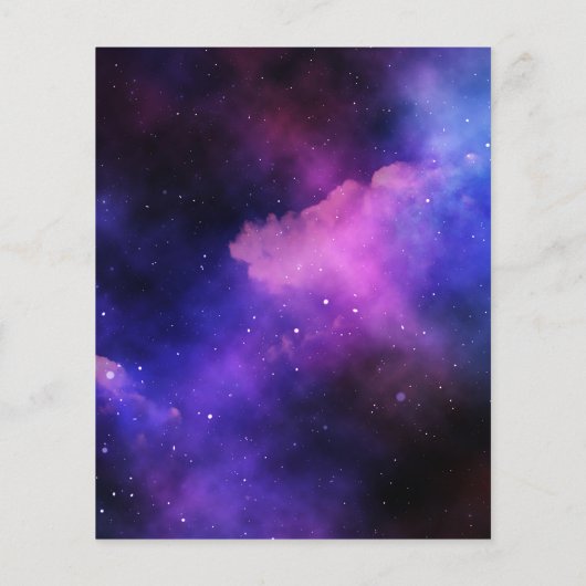 Budget neon gloed tiener verjaardagsfeestuitnodigi (Achterkant)