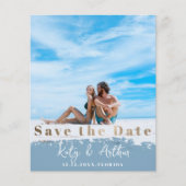 Budget Nepgoud Save the Date Foto (Voorkant)