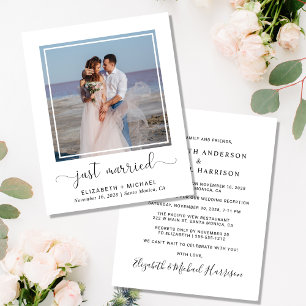 Budget Net getrouwde bruiloft Opvangfoto