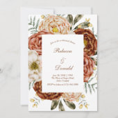 Budget Neutraal Boho Terracotta Kaart (Voorkant)