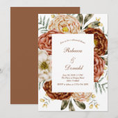 Budget Neutraal Boho Terracotta Kaart (Voorkant / Achterkant)