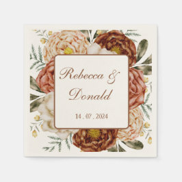 Budget Neutrale Boho Terracotta Servet