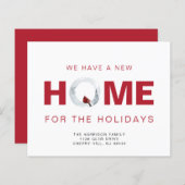Budget New Home Red Cardinal Holiday Announcement (Voorkant / Achterkant)