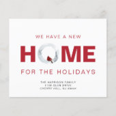 Budget New Home Red Cardinal Holiday Announcement (Voorkant)