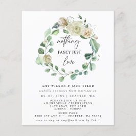 Budget Niets Fancy Alleen Liefde Aankondiging