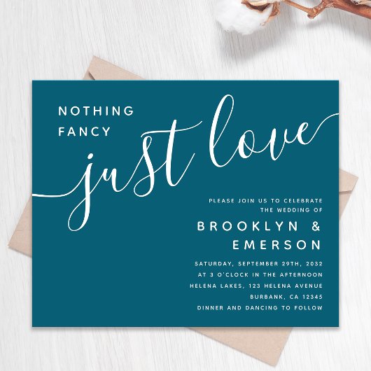 Budget Niets Fancy Alleen Liefde Weddenschap Uitno