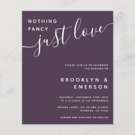 Budget Niets Fancy Alleen Liefde Weddenschap Uitno