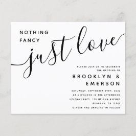 Budget Niets Fancy Alleen Liefde Weddenschap Uitno