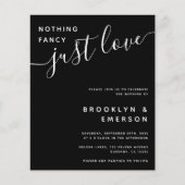 Budget Niets Fancy Details Weddenschap (Voorkant)