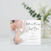 Budget Niets Fancy Liefde Foto bespaart datum (Staand voorkant)