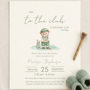 Budget Nieuw bij de Club Golf Beer Baby Shower