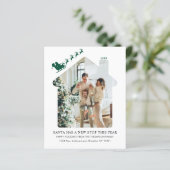 BUDGET Nieuw Home Foto Groen Santa Sleigh Moving (Staand voorkant)