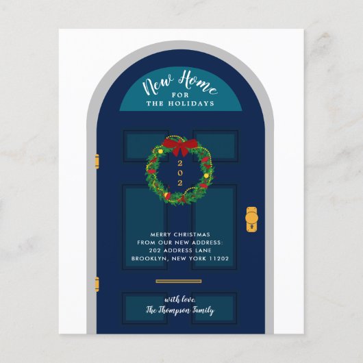 BUDGET Nieuw huis voor de Feestdagen Blue Door Mov (Voorkant)