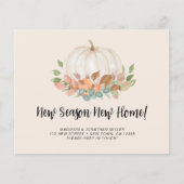 Budget Nieuw Seizoen Nieuw Home Verhuisaankondigin (Voorkant)