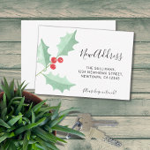 Budget nieuwe Adres Holly Bewegende Aankondiging