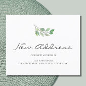 Budget Nieuwe Adres Verhuisbericht