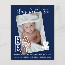 BUDGET Nieuwe baby FOTO Kaarten - Modern Leuke Jon