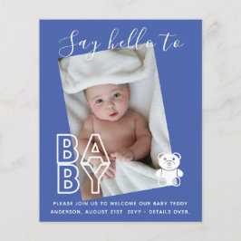 BUDGET Nieuwe baby FOTO Kaarten - Modern Leuke Jon