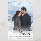 Budget nieuwe Home Photo Moving Holiday Kaart (Voorkant)