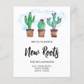 Budget nieuwe Kaart voor het verplaatsen van aanko (Voorkant)