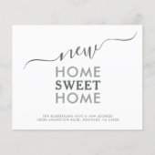 Budget nieuwe startaankondiging voor thuisgebruik (Voorkant)