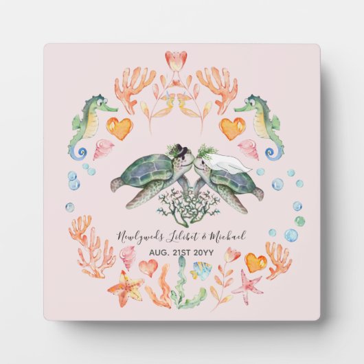 BUDGET Nieuwgehuwden Huwelijkscadeaus Aangepaste Z Fotoplaat (Voorkant)