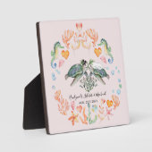 BUDGET Nieuwgehuwden Huwelijkscadeaus Aangepaste Z Fotoplaat (Voorkant)