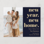 Budget nieuwjaar nieuwe Home Moving Photo Holiday (Voorkant)