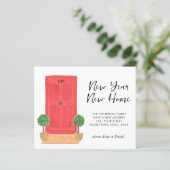 Budget Nieuwjaar Nieuwe Thuisdeur Verhuizen (Staand voorkant)