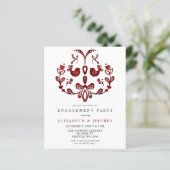 Budget Noordse Vogels Kerstfeest (Staand voorkant)