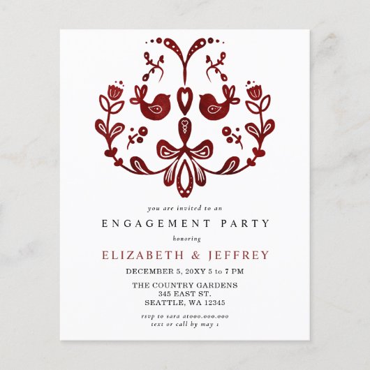 Budget Noordse Vogels Kerstfeest (Voorkant)