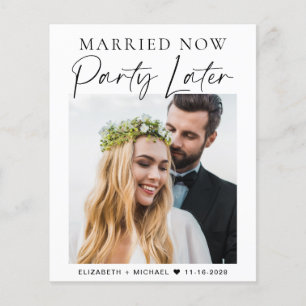 Budget nu getrouwd Partij Later Fotohuwelijk