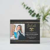 Budget Nurse Caduceus Afstuderen Aankondiging (Staand voorkant)