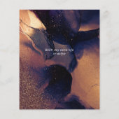 Budget Nyte Glow Oud-en-Nieuwfeest Flyer (Achterkant)