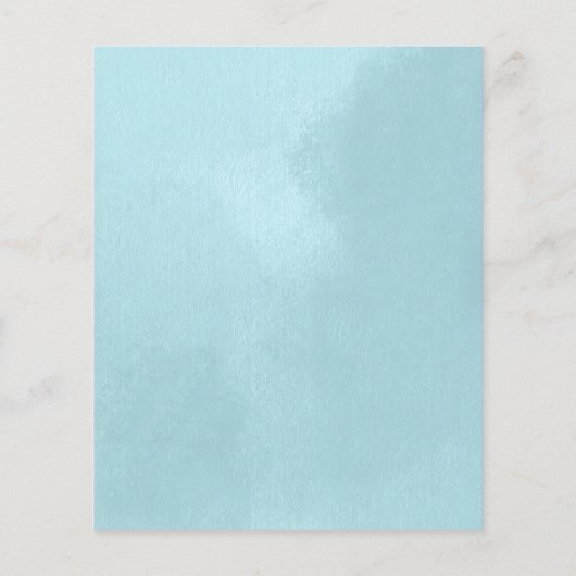 Budget Ocean Animals onder het Zee Boy Baby shower (Achterkant)