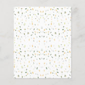 Budget Oerwoud Safari Baby Sprinkle Invitation (Achterkant)